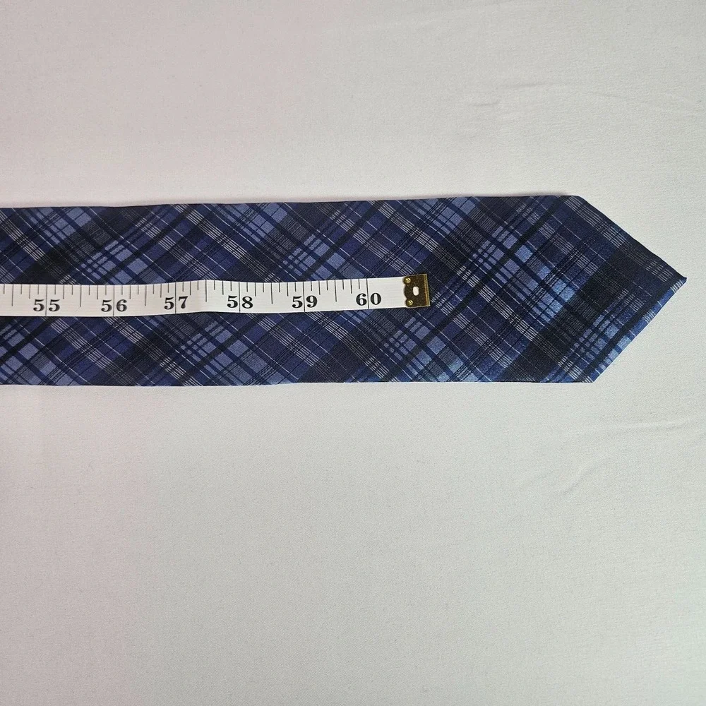 Burma Bibas Tie Mens Geometric Blue 3